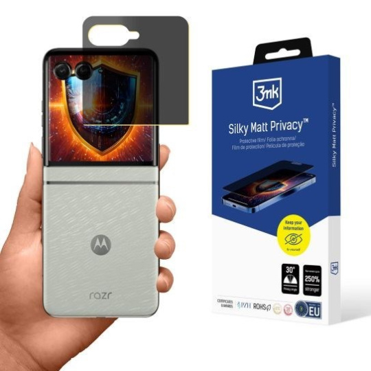 3mk Silky Matt Privacy pro Motorola Razr 60 3mk Silky Matt Privacy pro Motorola Razr 60