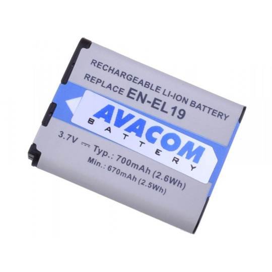 AVACOM Nikon EN-EL19 Li-ion 3.7V 620mAh 2.3Wh