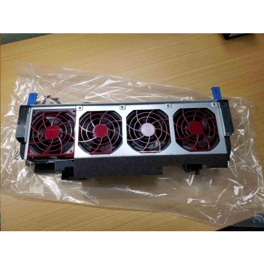 HPE ML350 Gen10 Redundant Fan Cage Kit with 4 Fan Modules (required for 2CPU/P816i-a/2cages+MBay/M.2/NVMe/GPU)