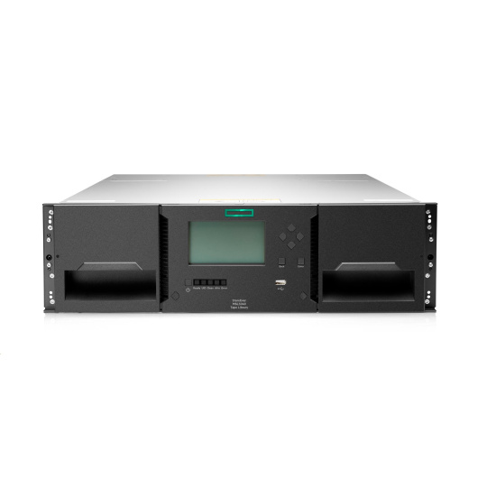 HPE Storage MSL3040 Tape Library 1x MSL LTO-9 Fibre Channel 20x LTO-9 45TB Data Cartridges HPE Storage MSL3040 Tape Library 1x MSL LTO-9 Fibre Channel 20x LTO-9 45TB Data Cartridges