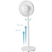 Concept VS5030 Ventilátor stojanový, průměr 40 cm