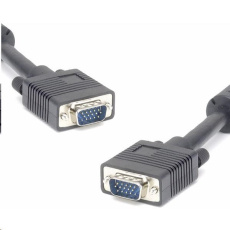 Kábel monitora PREMIUMCORD HQ (koaxiálny) 2x feritový, SVGA 15p, DDC2, 3xCoax+8 žíl, 3 m Kábel monitora PREMIUMCORD HQ (koaxiálny) 2x feritový, SVGA 15p, DDC2, 3xCoax+8 žíl, 3 m