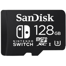 Karta SanDisk MIcroSDXC 128 GB pre Nintendo Switch (R:100/W:90 MB/s, UHS-I, V30, U3, C10, A1) licencovaný produkt