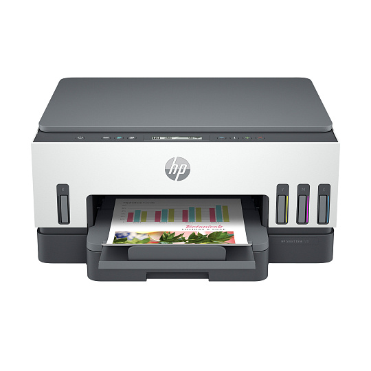 HP All-in-One Ink Smart Tank 720 (A4, 15/9 strán za minútu, USB, Wi-Fi, tlač, skenovanie, kopírovanie, obojstranný tlač) HP All-in-One Ink Smart Tank 720 (A4, 15/9 strán za minútu, USB, Wi-Fi, tlač, skenovanie, kopírovanie, obojstranný tlač)