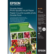 Papier EPSON A4 - obojstranný atramentový papier fotografickej kvality A4 50 listov Papier EPSON A4 - obojstranný atramentový papier fotografickej kvality A4 50 listov