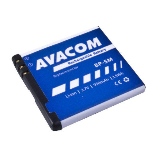 AVACOM batéria pre Nokia N81, 6500 Slide Li-Ion 3,7V 950mAh (náhradná BP-5M)