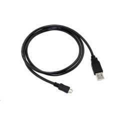 Kábel C-TECH USB 2.0 AM/Micro, 0,5 m, čierna Kábel C-TECH USB 2.0 AM/Micro, 0,5 m, čierna