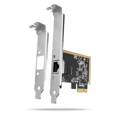 AXAGON PCEE-GRF, sieťová karta PCIe - 1x Gigabit Ethernet port (RJ-45), Realtek, vrátane. LP AXAGON PCEE-GRF, sieťová karta PCIe - 1x Gigabit Ethernet port (RJ-45), Realtek, vrátane. LP