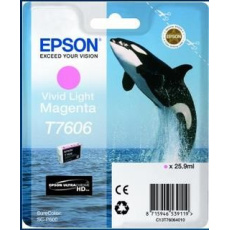 Atramentová tyčinka EPSON ULTRACHROME HD "Scythe" - Vivid Light Magenta - T7606 (25,9 ml) Atramentová tyčinka EPSON ULTRACHROME HD "Scythe" - Vivid Light Magenta - T7606 (25,9 ml)