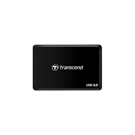 Čítačka kariet TRANSCEND RDF2, USB 3.0, čierna