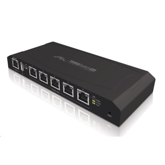 UBNT EdgeSwitch 5XP PoE [náhrada za ToughSwitch TS-5-POE, 5x Gigabit POE porty, 24V]