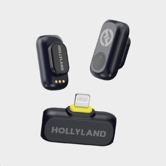 Hollyland LARK A1 Mini Duo with Lightning RX Hollyland LARK A1 Mini Duo with Lightning RX