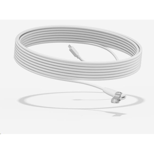 Logitech RALLY MIC POD EXTENSION CABLE WHITE - WW 10m