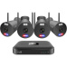 iGET HOMEGUARD HGNVK109104 - Wireless 3K NVR 10CH + 4x WiFi 3K kamera