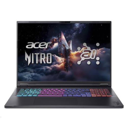 ACER NTB Nitro 18 AI (AN18-61-R013),AI 9 365,18" 2560x1600,32GB,1TB SSD,RTX 5070,W11 Home,Obsidian Black