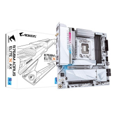 GIGABYTE MB Sc LGA1700 B760M A ELITE X AX, Intel B760, 4xDDR5, 1xDP, 2xHDMI, WI-FI, mATX GIGABYTE MB Sc LGA1700 B760M A ELITE X AX, Intel B760, 4xDDR5, 1xDP, 2xHDMI, WI-FI, mATX