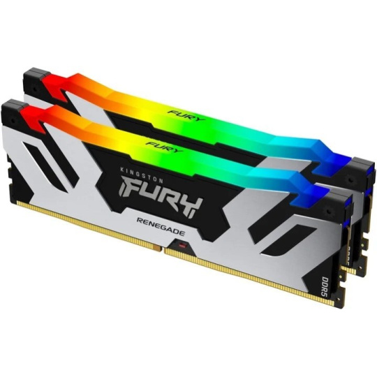 KINGSTON DIMM DDR5 96GB (Kit of 2) 6400MT/s CL32 FURY Renegade RGB XMP