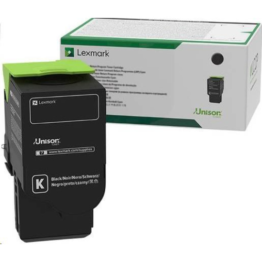 Lexmark černý toner C252UK0 Return progam pro MC2640adwe, C2535dw, MC2535adwe na 8 000 stran