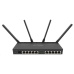 MikroTik RouterBOARDRB RB4011iGS+5HacQ2HnD-IN, štvorjadrový 1.4GHz CPU,1GB RAM,10xLAN,1x SFP+, Wi-Fi 2.4+5GHz (2033Mbps), L5