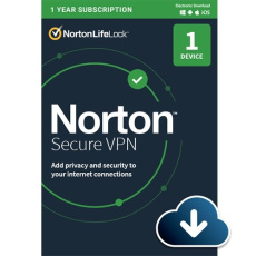 NORTON SECURE VPN ENG 1 používateľ pre 1 zariadenie na 1 rok ESD NORTON SECURE VPN ENG 1 používateľ pre 1 zariadenie na 1 rok ESD
