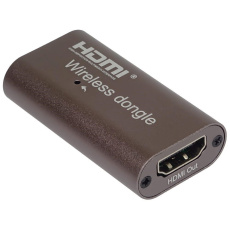 PremiumCord Wireless HDMI Adapter pro chytré telefony a tablety, Android, MIRACAST, iPhone,Win8 Pomocí Wi-Fi Direct technologie, zobrazí adaptér všechna vaše videa, filmy, audio soubory a obrázky na Vašem televizoru, monitoru nebo projektoru s velkým displejem z vašeho chytrého telefonu, tabletu nebo počítače bezdrátově. Jak to funguje? Zapojte bezdrátový HDMI adaptér do portu HDMI na Vašem televizoru nebo projektoru, zapojte USB kabel do adaptéru a současně do USB konektoru TV. Následně na telefonu nebo počítači nastavte příslušné spojení se jménem adaptéru a status spojení se zobrazí na televizi. Kompatibilní elektronické zařízení (zdroje signálu): - Chytré telefony a tablety - Android 4.0 a novější - Windows 8.1 a novější - iPhone a iPad Kompatibilní přijímače: Televize, monitory a projektory s HDMI portem - Rozlišení výstupu obrazu 1920×1080P. - Maximální datový tok 80 Mbps - Adaptér přenáší stereo zvuk na výstupní konektor stereo jack 3,5mm,který je možno zapojit do zesilovače a reproduktorů - Standardní typ protokolů MIRACAST; Podpora zrcadlení a rozšíření lokálních on-line videí, audia, fotek. - S bezdrátovým adaptérem HDMI, můžete procházet a surfovat po internetu na velké obrazovce, sledovat oblíbená videa HD sdílené od vás a přátele na Facebooku. - Bezdrátové připojení až na 6 metrů. - Napájení adaptéru pomocí USB kabelu, který je součástí setu. Set obsahuje: - Bezdrátový adaptér - Wifi anténu s USB propojovacím kabelem - Návod PremiumCord Wireless HDMI Adapter pro chytré telefony a tablety, Android, MIRACAST, iPhone,Win8 Pomocí Wi-Fi Direct technologie, zobrazí adaptér všechna vaše videa, filmy, audio soubory a obrázky na Vašem televizoru, monitoru nebo projektoru s velkým displejem z vašeho chytrého telefonu, tabletu nebo počítače bezdrátově. Jak to funguje? Zapojte bezdrátový HDMI adaptér do portu HDMI na Vašem televizoru nebo projektoru, zapojte USB kabel do adaptéru a současně do USB konektoru TV. Následně na telefonu nebo počítači nastavte příslušné spojení se jménem adaptéru a status spojení se zobrazí na televizi. Kompatibilní elektronické zařízení (zdroje signálu): - Chytré telefony a tablety - Android 4.0 a novější - Windows 8.1 a novější - iPhone a iPad Kompatibilní přijímače: Televize, monitory a projektory s HDMI portem - Rozlišení výstupu obrazu 1920×1080P. - Maximální datový tok 80 Mbps - Adaptér přenáší stereo zvuk na výstupní konektor stereo jack 3,5mm,který je možno zapojit do zesilovače a reproduktorů - Standardní typ protokolů MIRACAST; Podpora zrcadlení a rozšíření lokálních on-line videí, audia, fotek. - S bezdrátovým adaptérem HDMI, můžete procházet a surfovat po internetu na velké obrazovce, sledovat oblíbená videa HD sdílené od vás a přátele na Facebooku. - Bezdrátové připojení až na 6 metrů. - Napájení adaptéru pomocí USB kabelu, který je součástí setu. Set obsahuje: - Bezdrátový adaptér - Wifi anténu s USB propojovacím kabelem - Návod