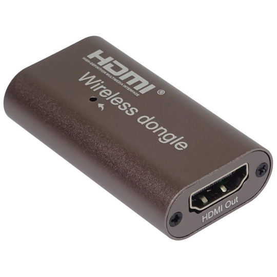 PremiumCord Wireless HDMI Adapter pro chytré telefony a tablety, Android, MIRACAST, iPhone,Win8 Pomocí Wi-Fi Direct technologie, zobrazí adaptér všechna vaše videa, filmy, audio soubory a obrázky na Vašem televizoru, monitoru nebo projektoru s velkým displejem z vašeho chytrého telefonu, tabletu nebo počítače bezdrátově.  Jak to funguje? Zapojte bezdrátový HDMI adaptér do portu HDMI na Vašem televizoru nebo projektoru, zapojte USB kabel do adaptéru a současně do USB konektoru TV. Následně na telefonu nebo počítači nastavte příslušné spojení se jménem adaptéru a status spojení se zobrazí na televizi.  Kompatibilní elektronické zařízení (zdroje signálu): - Chytré telefony a tablety - Android 4.0 a novější - Windows 8.1 a novější - iPhone a iPad  Kompatibilní přijímače: Televize, monitory a projektory s HDMI portem  - Rozlišení výstupu obrazu 1920×1080P. - Maximální datový tok 80 Mbps - Adaptér přenáší stereo zvuk na výstupní konektor stereo jack 3,5mm,který je možno zapojit do zesilovače a reproduktorů - Standardní typ protokolů MIRACAST; Podpora zrcadlení a rozšíření lokálních on-line videí, audia, fotek. - S bezdrátovým adaptérem HDMI, můžete procházet a surfovat po internetu na velké obrazovce, sledovat oblíbená videa HD sdílené od vás a přátele na Facebooku. - Bezdrátové připojení až na 6 metrů. - Napájení adaptéru pomocí USB kabelu, který je součástí setu.  Set obsahuje: - Bezdrátový adaptér - Wifi anténu s USB propojovacím kabelem - Návod