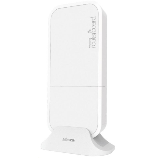 MikroTik wAP R (RBwAPR-2nD), 650MHz CPU, 64MB RAM, 1x LAN, 2.4GHz Wi-Fi, 2x2MIMO, 2dBi, vrátane. L4