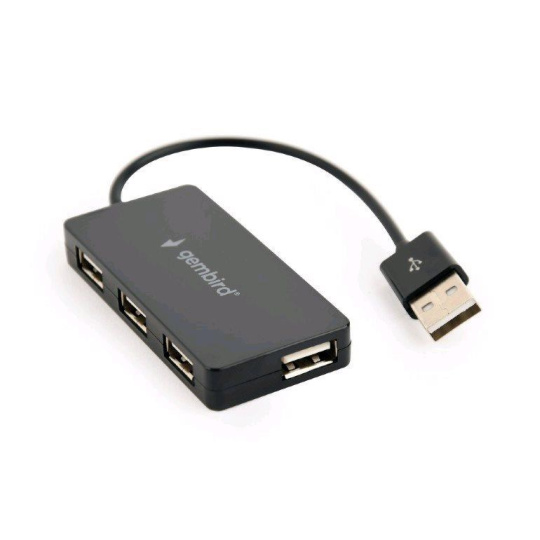 Rozbočovač USB GEMBIRD, 2.0, 4 port