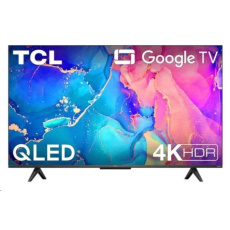 TCL 55" 4K s QLED panelem, s Google TV a Game Master, 55C635 TCL 55" 4K s QLED panelem, s Google TV a Game Master, 55C635