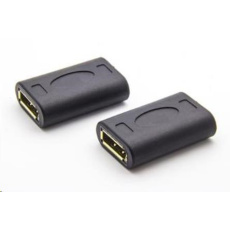 PREMIUMCORD DisplayPort 1.2 konektory samica/samica, pozlátené konektory PREMIUMCORD DisplayPort 1.2 konektory samica/samica, pozlátené konektory