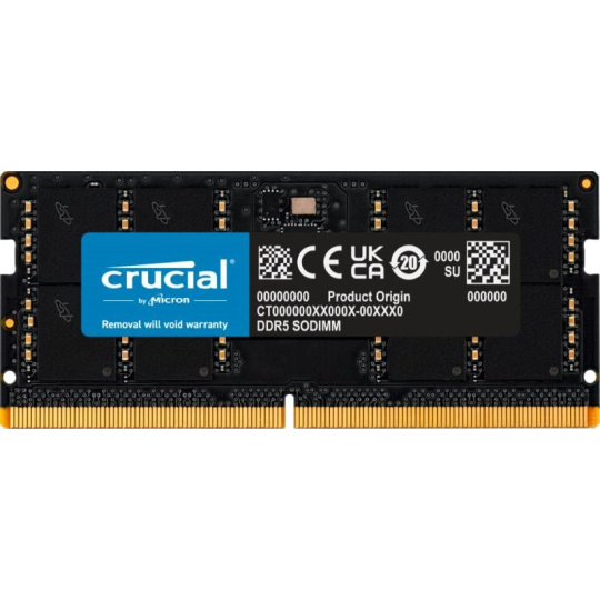CRUCIAL SODIMM DDR5 32GB 5600MHz CL46 CRUCIAL SODIMM DDR5 32GB 5600MHz CL46