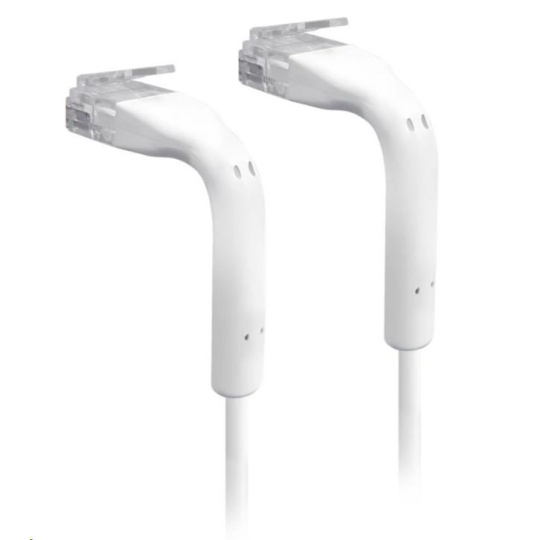 UBNT UniFi Ethernet Patch Cable [2m, Cat6, UTP, licna, biely]