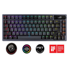 ASUS klávesnice ROG AZOTH, mechanická, Bluetooth, US, černá ASUS klávesnice ROG AZOTH, mechanická, Bluetooth, US, černá