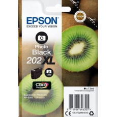 Atrament EPSON čierny Singlepack "Kiwi" Photo Black 202XL Claria Premium Ink 7,9 ml Atrament EPSON čierny Singlepack "Kiwi" Photo Black 202XL Claria Premium Ink 7,9 ml
