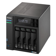 Asustor AS6704T 4-šachtový NAS Lockerstor 4 Gen2, 4 GB DDR4, 4xM.2, 2x2.5GE, 2xUSB3.2, Celeron N5105 4core 2.0GHz