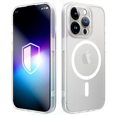 3mk ochranný kryt Misty MagCase White pro Apple iPhone 15 Pro Max 3mk ochranný kryt Misty MagCase White pro Apple iPhone 15 Pro Max
