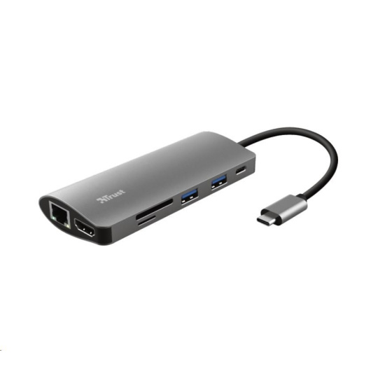 Adaptér TRUST DALYX, 7 v 1, USB-C