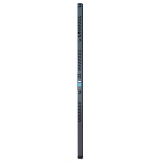 APC Rack PDU 2G, meranie podľa výstupu, ZeroU, 16A, 100-240V, (21)C13 a (3)C19, IEC-320 C20