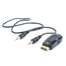 C-Tech HDMI na VGA + audio adaptér, M/F