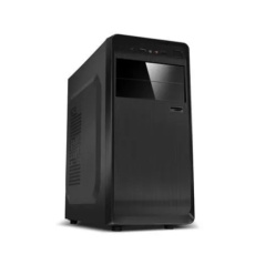 CRONO skříň DW602 Midi Tower, bez zdroje, černá CRONO skříň DW602 Midi Tower, bez zdroje, černá