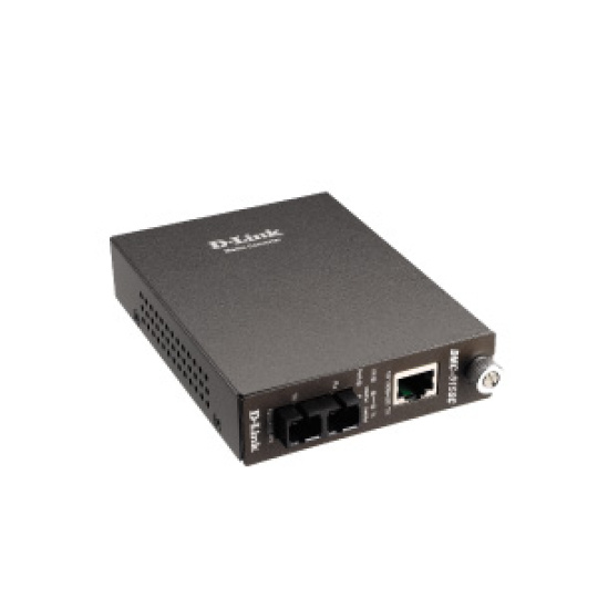 D-Link 10/100 na 100BaseFX (SC) jednovidový mediálny konvertor, do 15 km