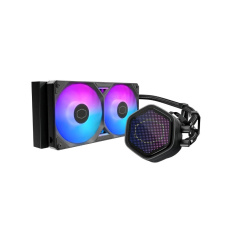 Cooler Master vodní chladič MasterLiquid Atmos II Pixel LED, 2x120mm, LGA1851, AM5, černá Cooler Master vodní chladič MasterLiquid Atmos II Pixel LED, 2x120mm, LGA1851, AM5, černá
