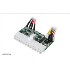 Adaptér AKASA AK-PE150-05, 150W DC-DC ATX, 4-pin DIN Adaptér AKASA AK-PE150-05, 150W DC-DC ATX, 4-pin DIN