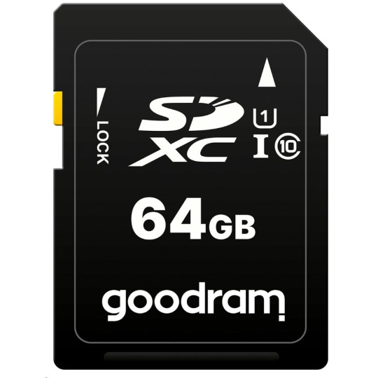 Karta GOODRAM SDXC 64 GB (R:100/W:10 MB/s) UHS-I Class 10