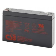Olovená batéria CSB 6V 9Ah (HRL634WF2) HighRate F2 (8-10 rokov)