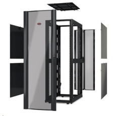 Skriňa APC NetShelter SX 48U 600 mm široká x 1200 mm hlboká bez dverí, čierna Skriňa APC NetShelter SX 48U 600 mm široká x 1200 mm hlboká bez dverí, čierna