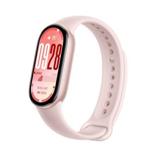 RhinoTech řemínek pro Xiaomi Mi Band 8 světle růžová RhinoTech řemínek pro Xiaomi Mi Band 8 světle růžová
