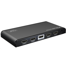 PremiumCord HDMI 2.0 rozdeľovač 1-4 porty, 4K x 2K/60Hz, FULL HD, 3D, čierny PremiumCord HDMI 2.0 rozdeľovač 1-4 porty, 4K x 2K/60Hz, FULL HD, 3D, čierny