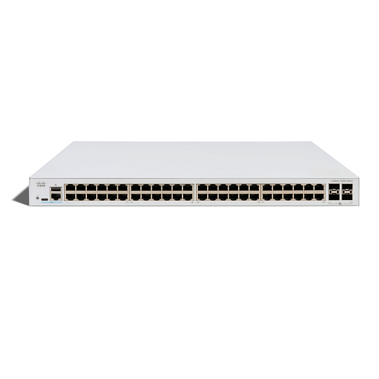 Cisco Catalyst switch C1300X-48T-4X (48xGbE,4xSFP28, 10Gb/s uplink - 25Gb/s stack only) Cisco Catalyst switch C1300X-48T-4X (48xGbE,4xSFP28, 10Gb/s uplink - 25Gb/s stack only)