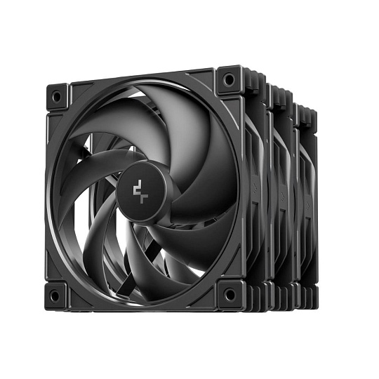 DEEPCOOL Ventilátor FD12 V2 3v1, 3x120mm, černá